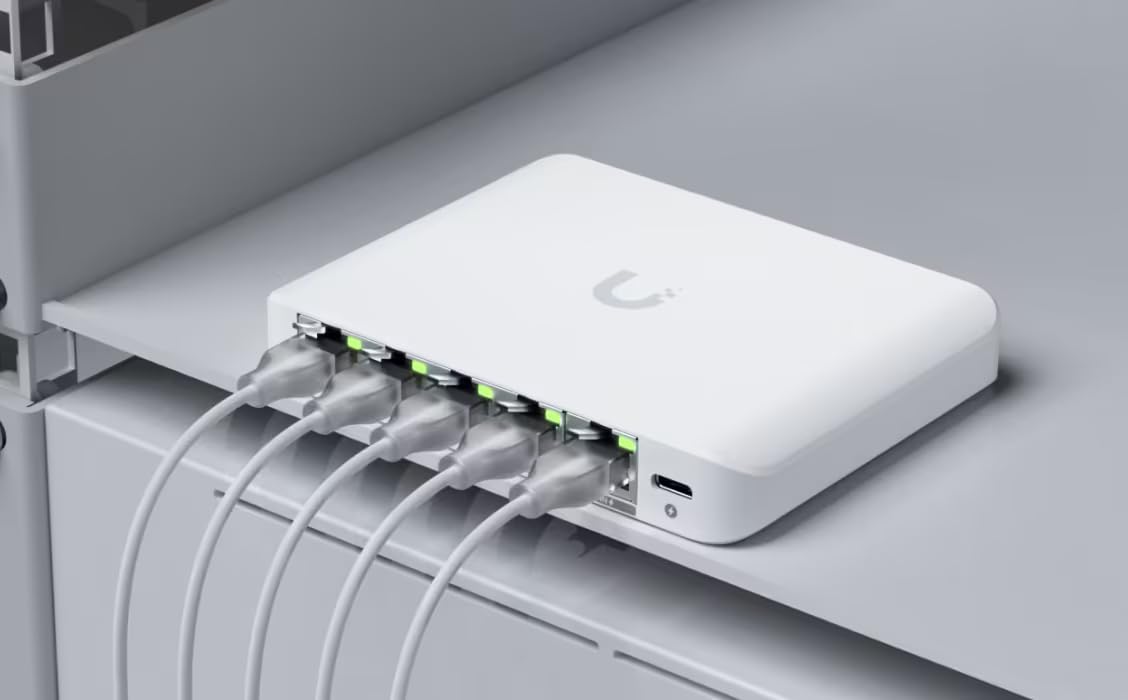 Amazon.com: UBIQUITI UNIFI Flex MINI 2.5G 5-Port Switch : Electronics